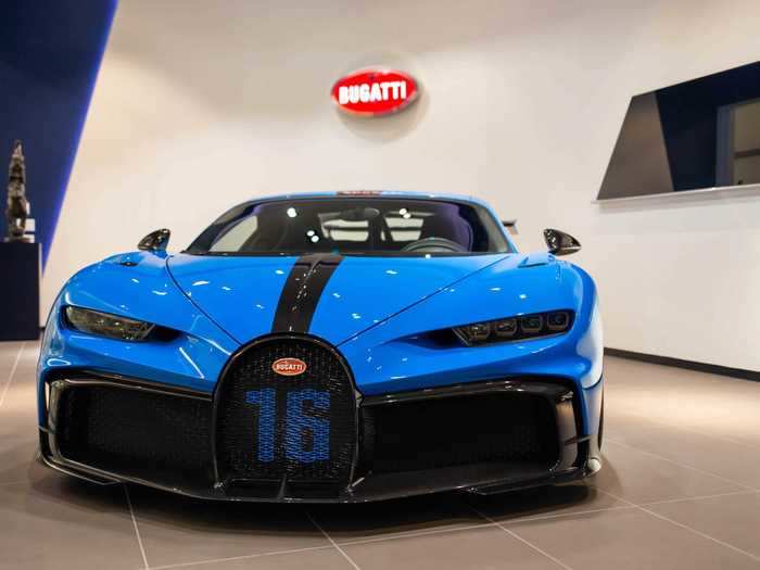 All Chiron Pur Sports take two months to hand-assemble by the 20 or so technicians at Bugatti