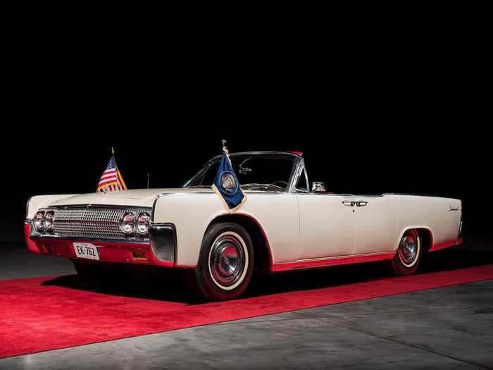 One — the limo President John F. Kennedy rode in the morning before his assassination — carries an estimate of $300,000 to $500,000.