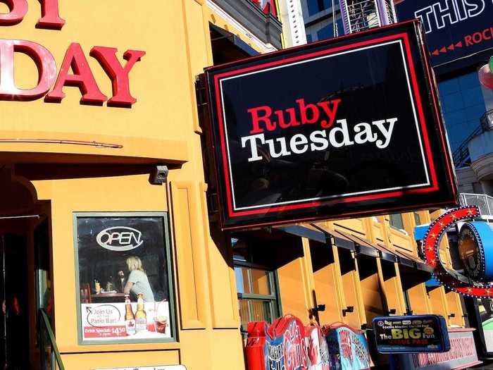 In 2012, Ruby Tuesday had 896 restaurants and 43,000 employees, with stock prices slowly rising, it looked like a potential comeback. That year, Beall stepped down.