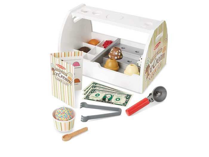 25. Melissa and Doug Scoop and Serve Ice Cream Counter