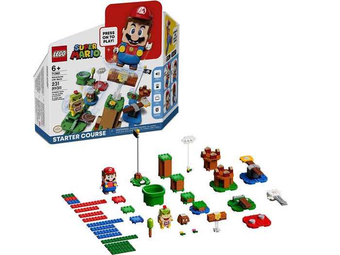6. Lego Super Mario Adventures with Mario