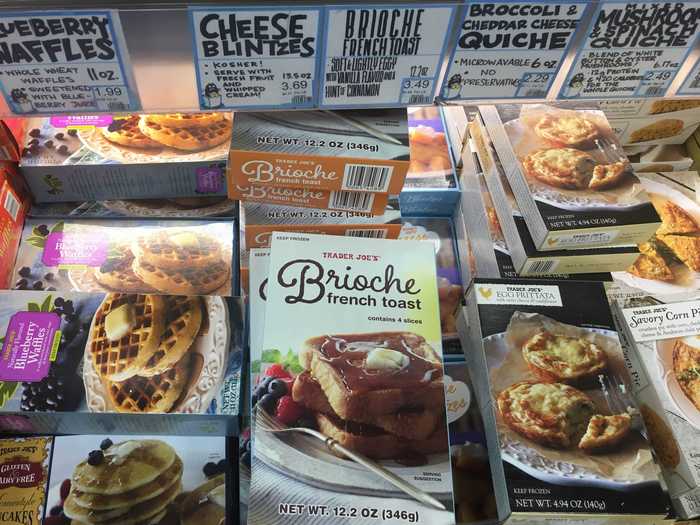 Head to the freezer section for premade brioche French toast.