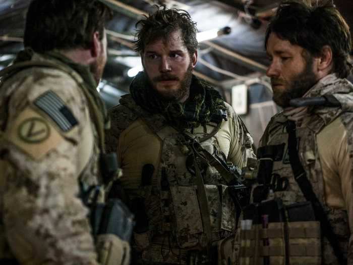 Pratt played Justin in "Zero Dark Thirty" (2013).