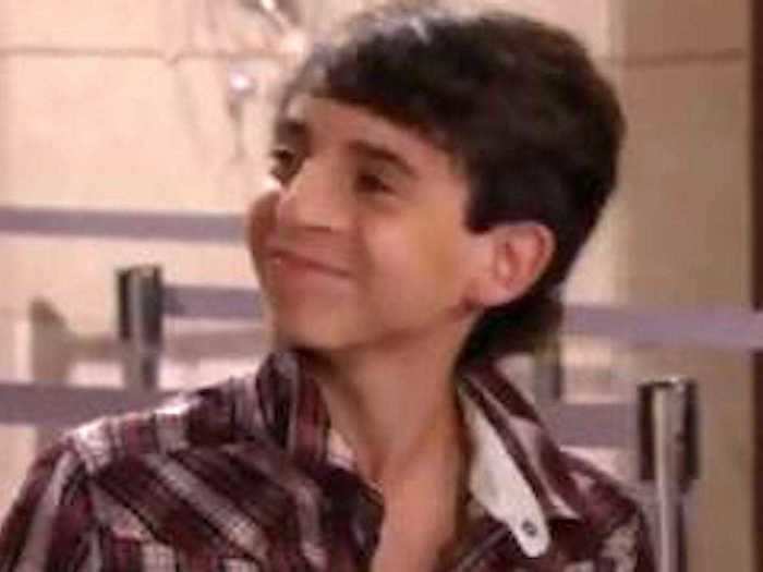 "Hannah Montana" star Moises Arias appeared as Max