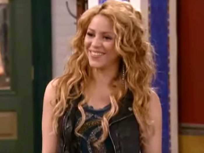 Shakira guest-starred on season three, episode 12.