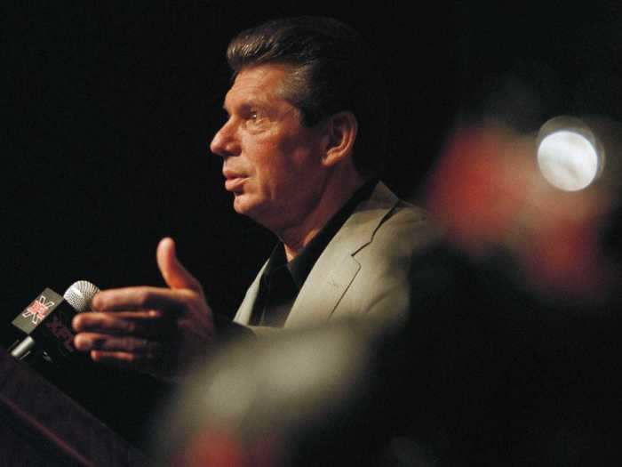 McMahon took over the business that would eventually become WWE from his father in 1982.