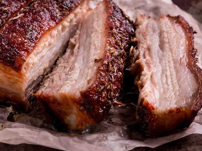 Pork belly, although versatile and delicious, is too commonly used in cooking-competition shows.