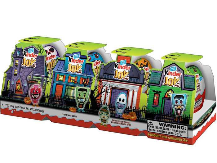 Kinder Joy has released a limited-time Halloween multipack.