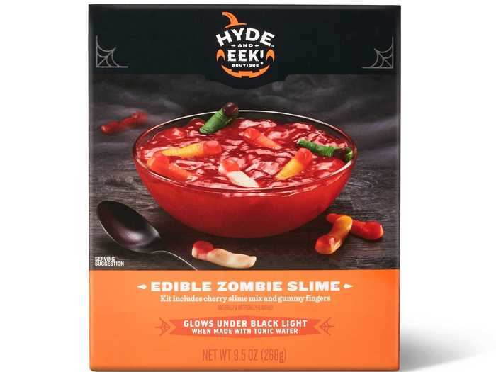 Put a scary spin on dessert with this edible zombie "slime."