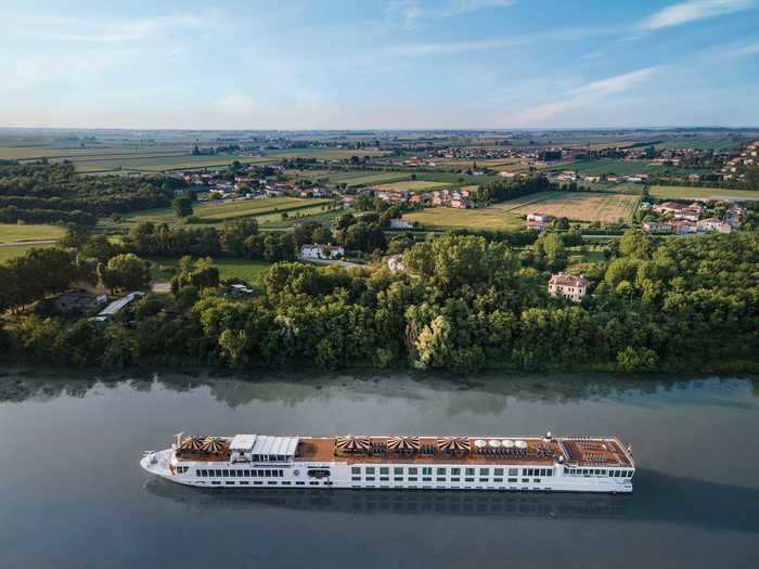 A new 321-foot-long luxury cruise ship, the S.S. La Venezia, is setting sail in Northern Italy in 2021, with its elegant interiors and decor mirroring the city it