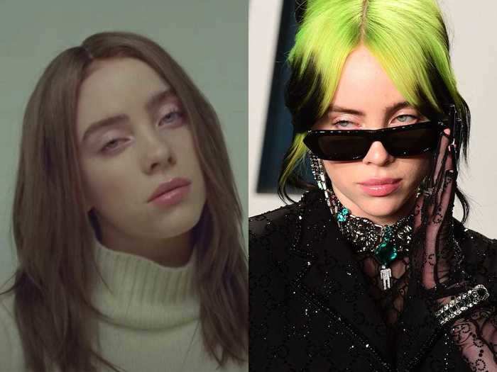 Billie Eilish got a make-under for her "Xanny" video.