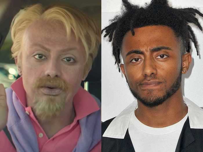 Aminé used whiteface to spark a conversation about race in his "Red Mercedes" video.