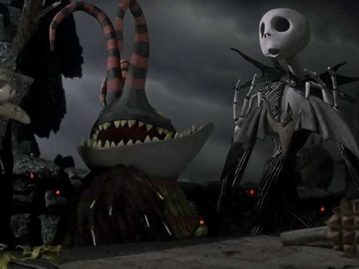 Jack Skellington was never meant to have eyes.