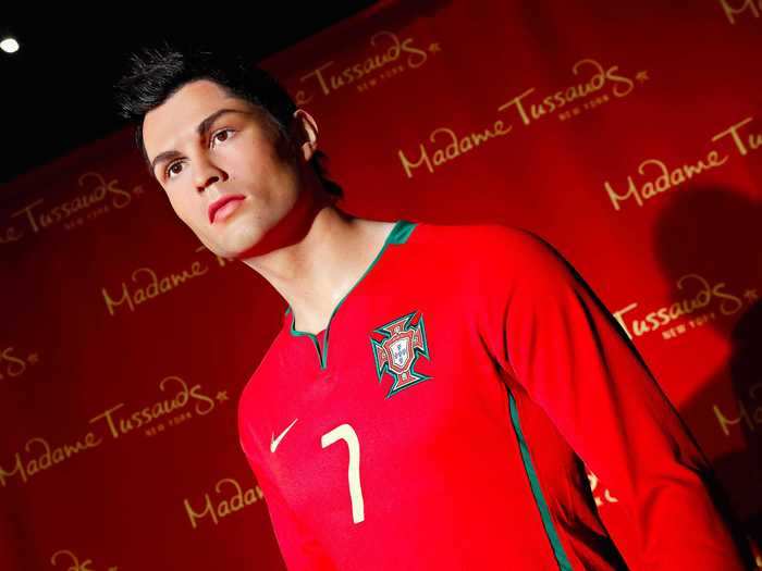 In 2015, Ronaldo reportedly paid nearly $30,000 to have a wax statue of himself made that he could keep at home.