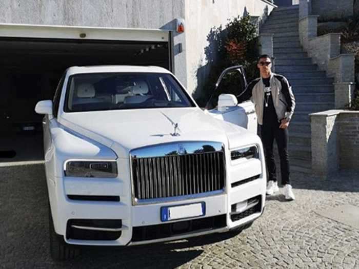 In March 2019, Ronaldo added a $360,000 Rolls Royce to his collection, a car that only the world