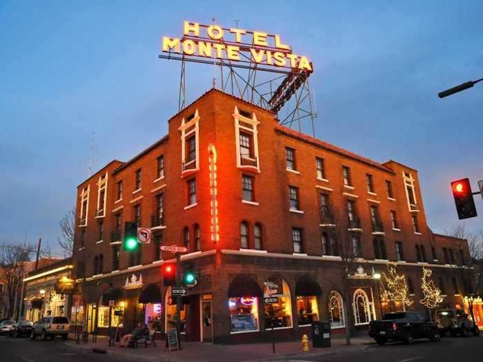 Hotel Monte Vista in Flagstaff, Arizona, which opened in 1927, has a plethora of hotel guests who just never left.