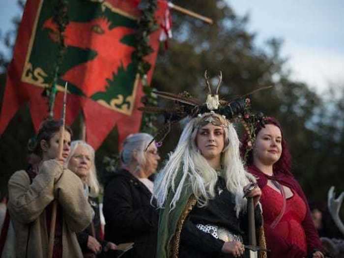 A 2,000-year-old Celtic festival called Samhain is the origin of Halloween, and Wiccans still celebrate it today.