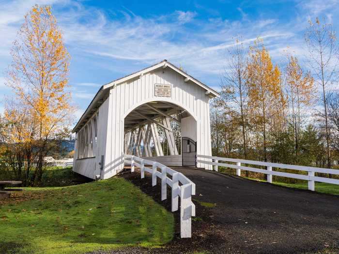 Protesters saved the Weddle Covered Bridge in Sweet Home, Oregon, and helped protect the rest of the state