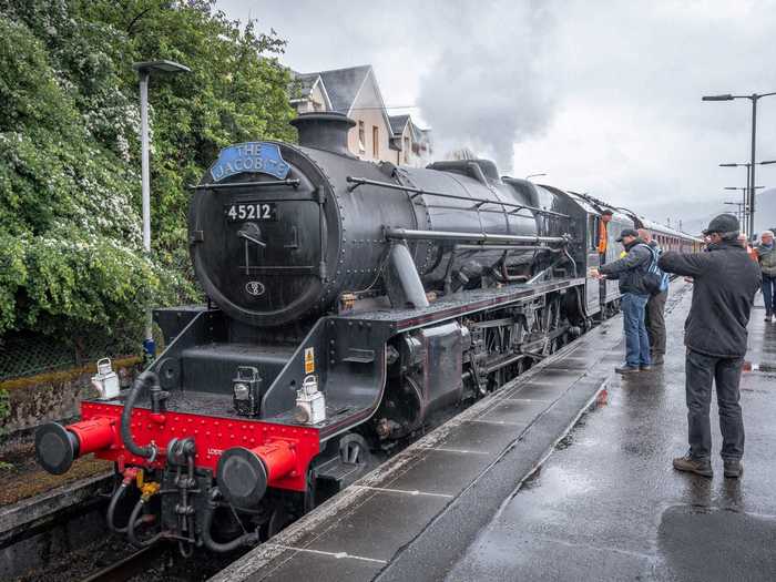 The journey begins in Fort William, in the shadow of Britain