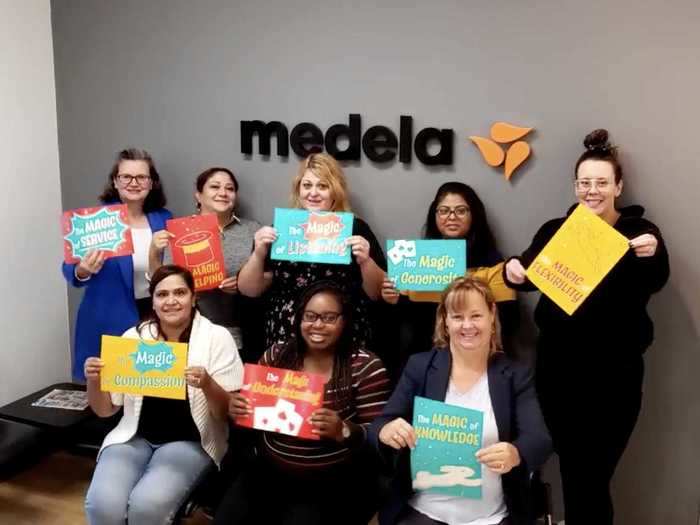 16. Medela provides moms and professionals with breast pumps, products, support, and information to help them reach their breastfeeding goals.