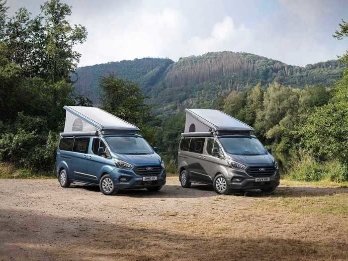 The Transit is a popular van base of choice for many van lifers, and according to Ford, over half of the tiny homes on wheels sold in the US are created inside of a Ford chassis.