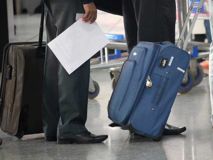 Obey the carry-on and personal-item rules that come with your ticket.