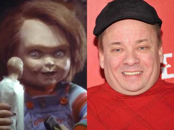 Ed Gale added physicality to the terrifying doll, Chucky.