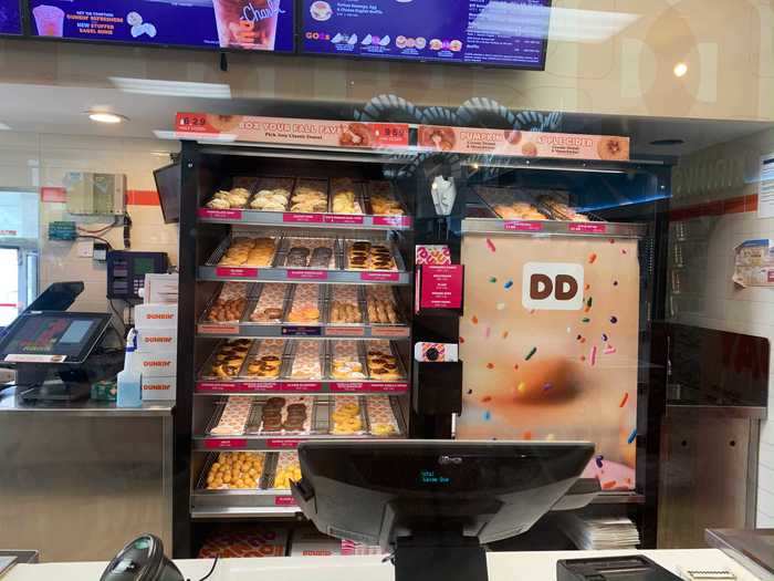 Though the donuts were behind a giant piece of plexiglass, I was happy to spot several ghost pepper donuts still in stock.