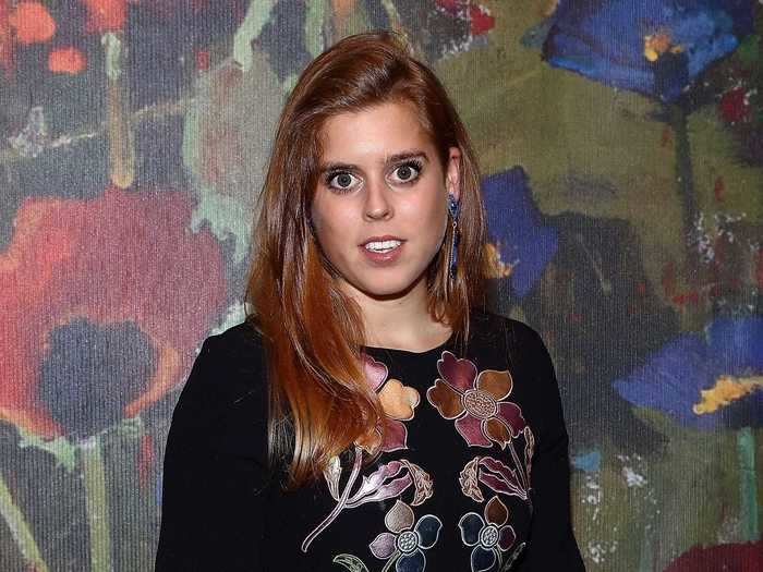 Princess Beatrice has also been known to rock a fall look.
