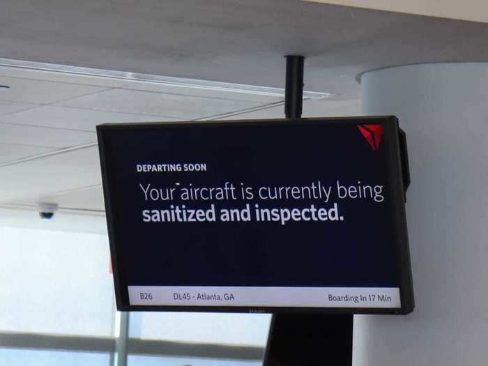 And when passengers see this message...