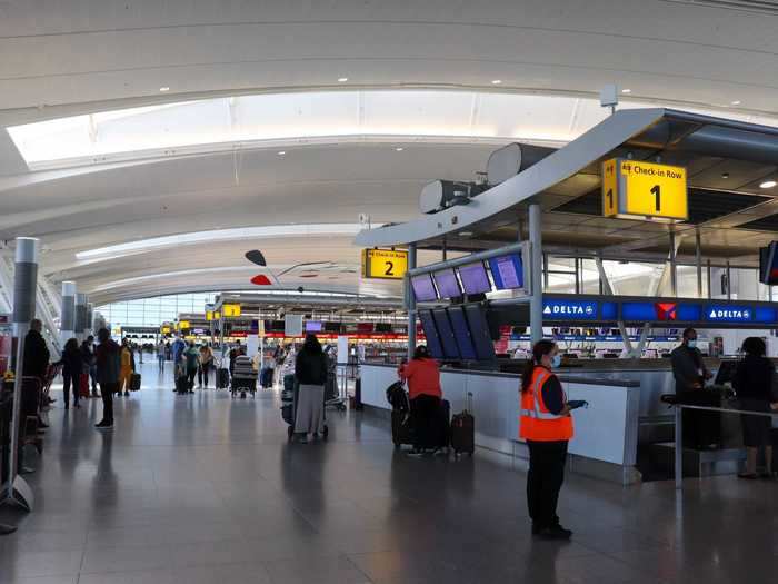 This is Terminal 4 at John F. Kennedy International Airport, home to countless international airlines carrying thousands of passengers every day.