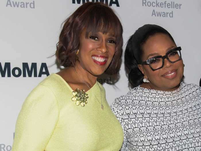 Oprah Winfrey and Gayle King are "besties."