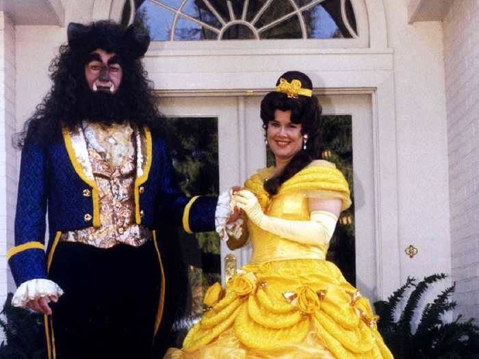 Even politicians get into the fun, like when former Vice President Al Gore and his wife Tipper dressed up as the Beast and Belle from "Beauty and the Beast" in 1995.