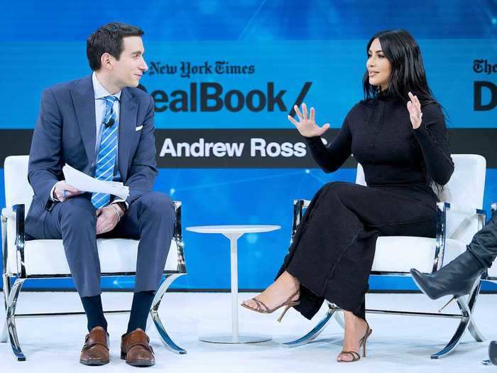 She spoke at The New York Times DealBook conference about how she uses paid social media posts to support the cause.