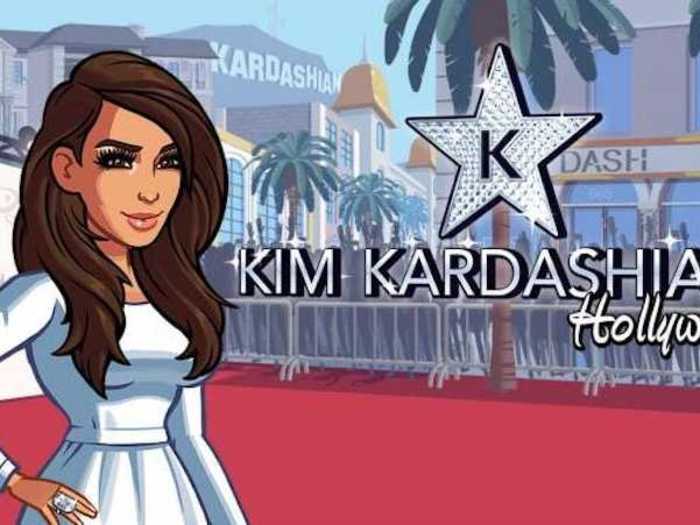 In 2014, Kim released her iPhone and Android game "Kim Kardashian: Hollywood."