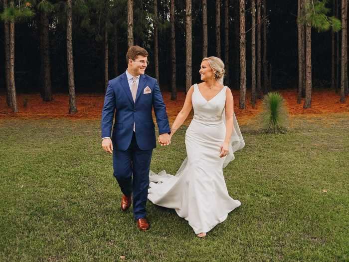 Rachael Downs met her husband Tyler in nursing school.