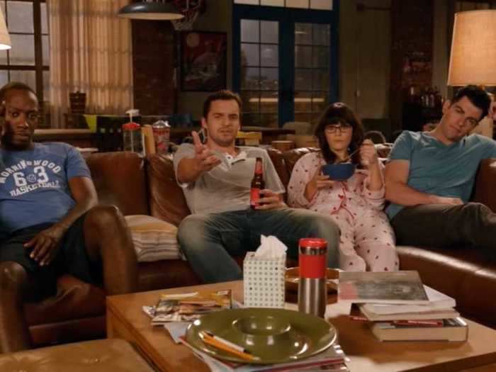 On "New Girl," a bubbly teacher moves into an LA loft with three men.