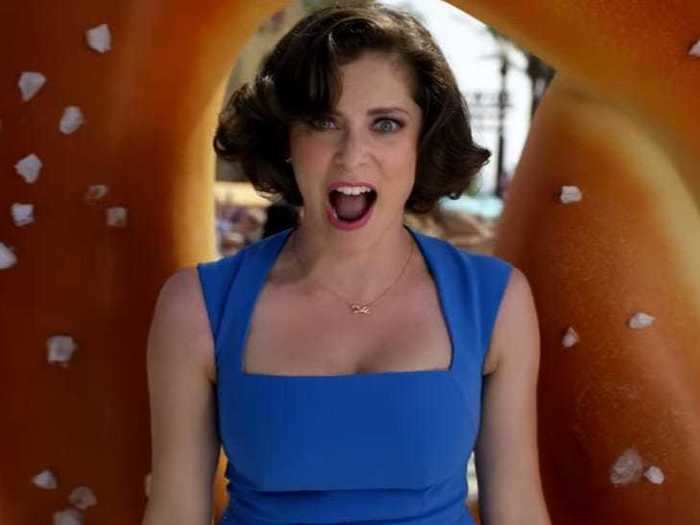 The romantic musical comedy "Crazy Ex-Girlfriend" follows a troubled NYC lawyer as she rebuilds her life in a small town.