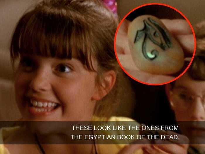 Unlike the picture book above, the "Book of the Dead" is real.