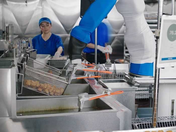 Later that year, Flippy also gained the ability to work as a frying assistant, piloted at Dodger Stadium.