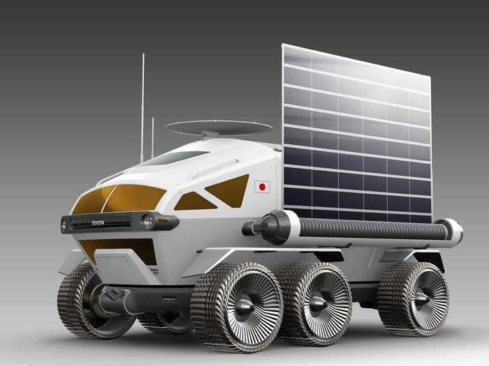 Days and nights on the moon each last for two weeks, so the cruiser will also generate electricity using solar panels.