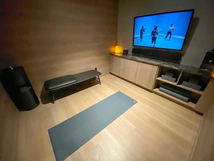 Yoga room...