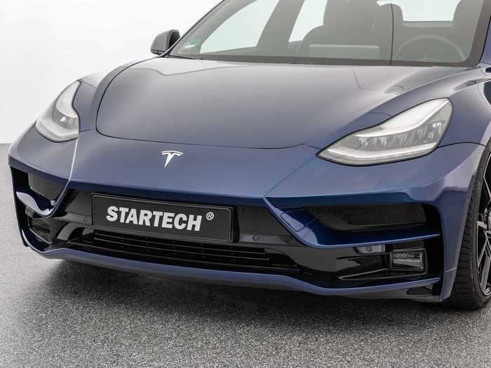 The sharp-edged front bumper gives off major Lamborghini vibes, even if Startech says it