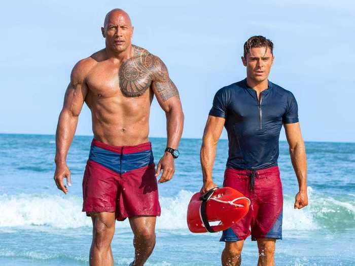 By 2017, Efron continued to star in big-screen blockbusters, but some like "Baywatch" were critical failures.