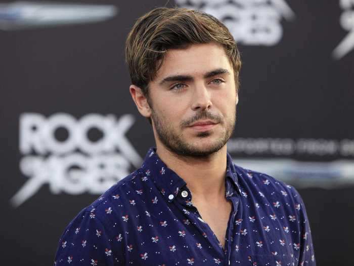 In 2013, Efron stepped away from the spotlight to check into a rehab facility for an addiction to drugs and alcohol.