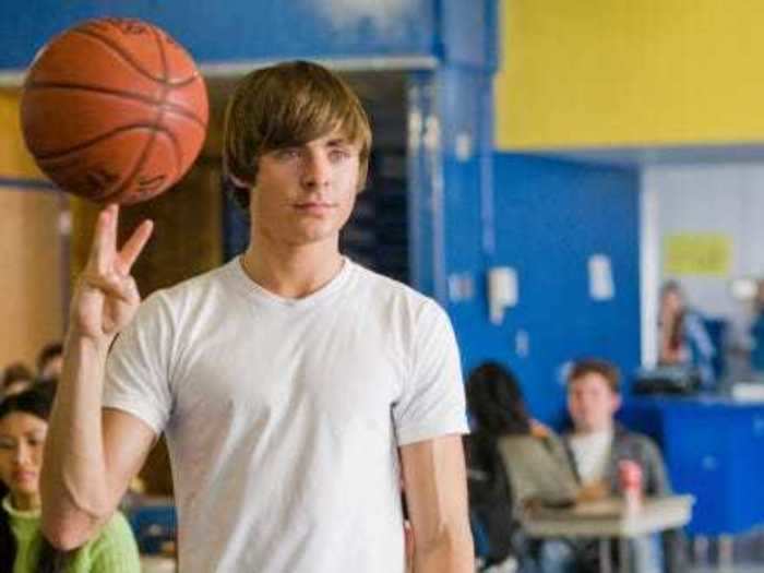 Following his Disney success, Efron starred in the 2009 comedy "17 Again."