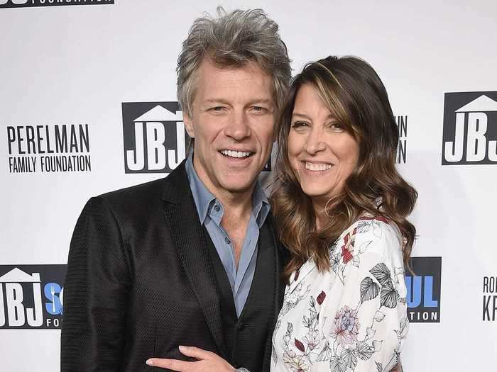 Jon Bon Jovi and Dorothea Hurley are high school sweethearts.