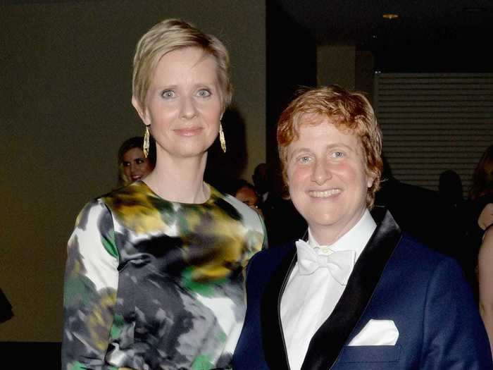 Cynthia Nixon married education activist Christine Marinoni in 2012.