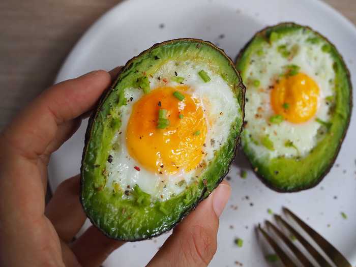 Baking your avocados can make them even creamier.