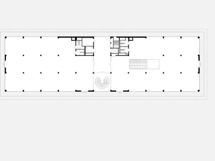 The floor plan was designed as a grid for this exact reason, to make deconstructing it easier.